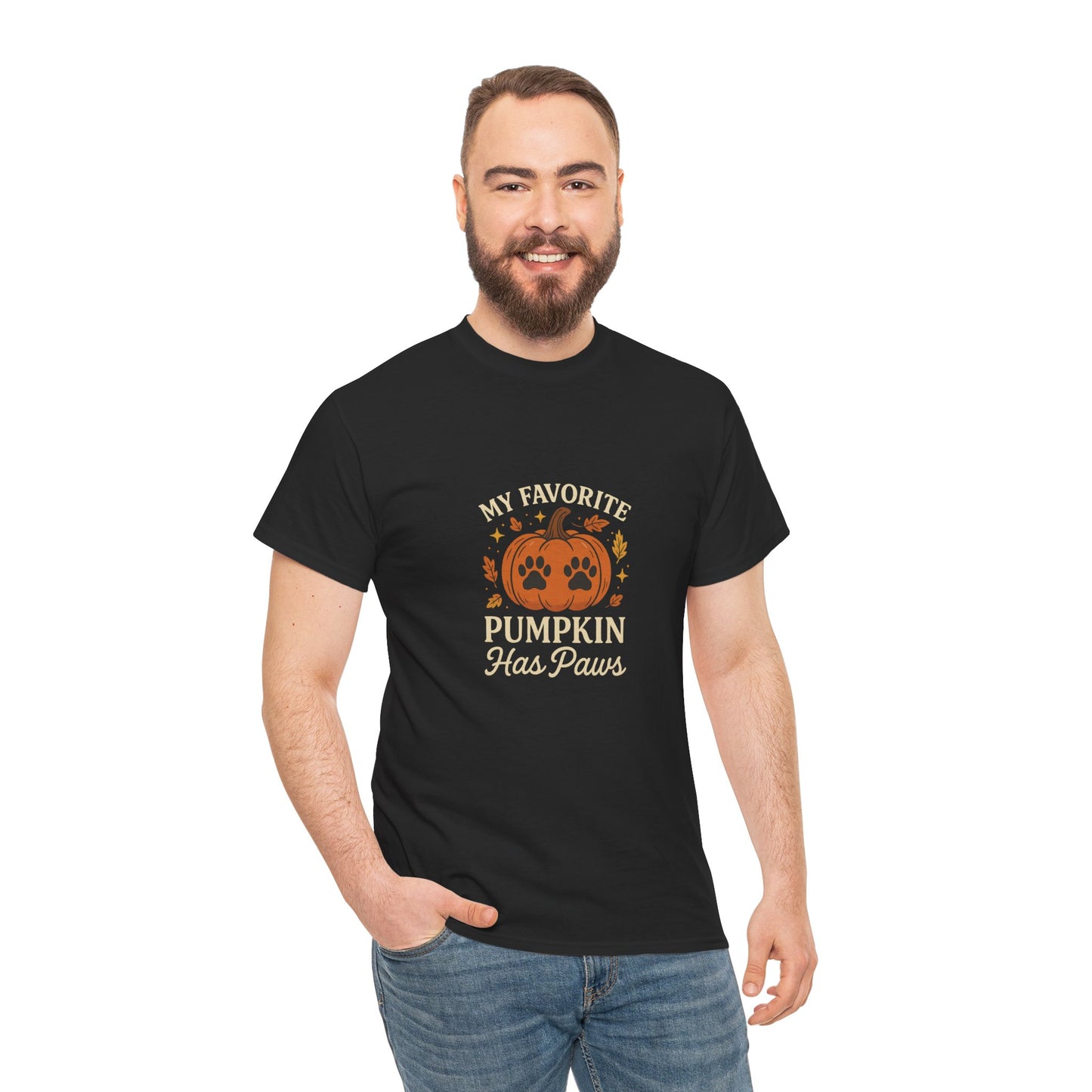 Fall Pumpkin Pet Lover Tee, Autumn T-Shirt, Halloween Shirt, Gift for Dog Owners, Pumpkin Spice Lover, Cozy Fall Apparel